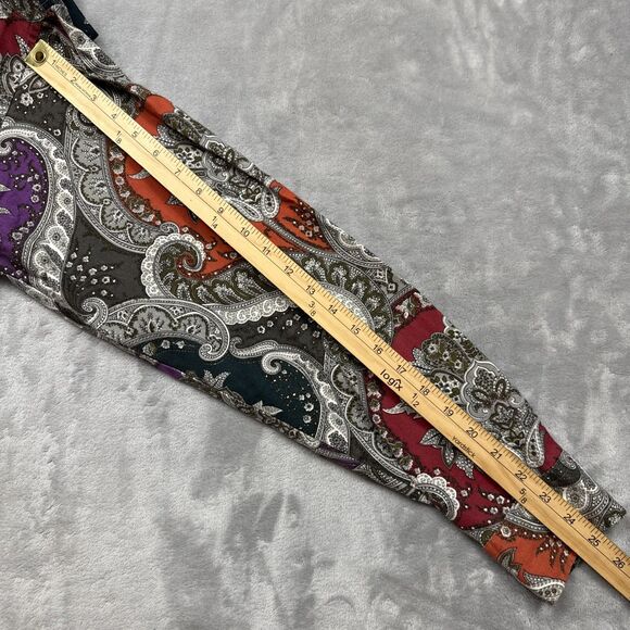 Vintage Wrangler Mens 16x35 Western Cowboy Shirt Paisley Brushpopper Made USA - Picture 5 of 7